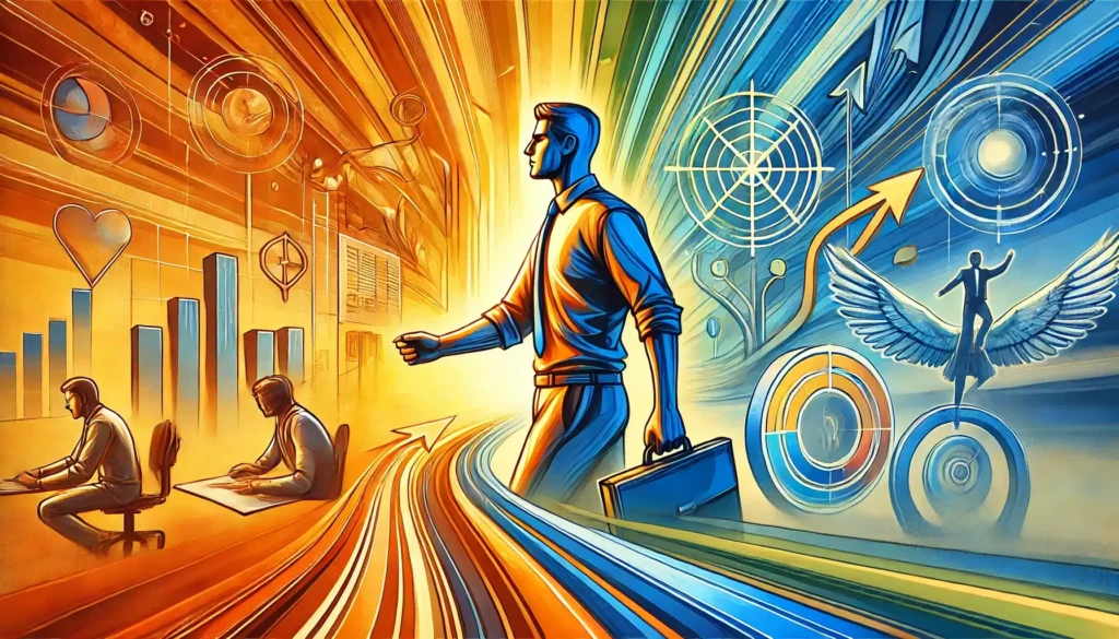 אדם עצמאי ובטוח בעצמו, מנווט בהצלחה בין קריירה, מערכות יחסים והתפתחות אישית, משדר אוטונומיה וביטחון עצמי.